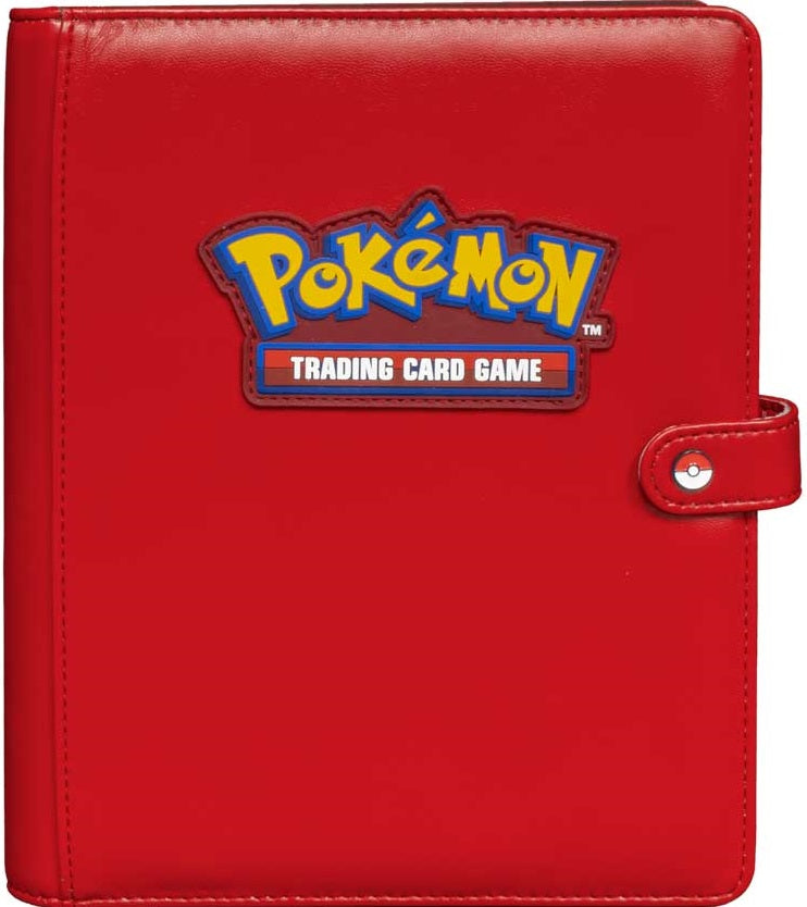 Pokémon: 4 Pocket Snap Binder - Red