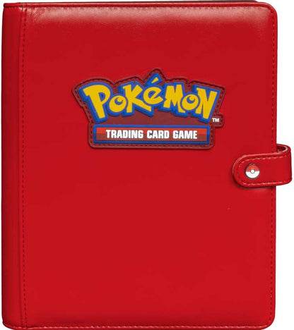 Pokémon: 4 Pocket Snap Binder - Red