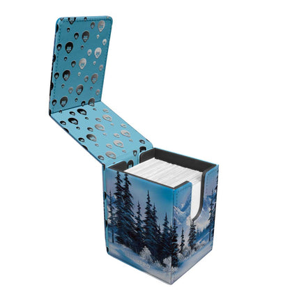 Ultra Pro: Alcove Flip Deck Box – Bob Ross Winter Paradise