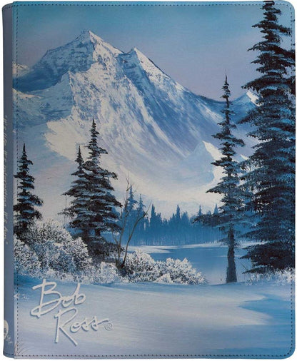 Ultra Pro: 9-Pocket Zippered PRO Binder - Bob Ross Winter Paradise