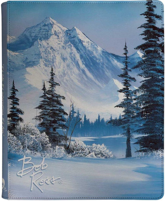 Ultra Pro: 9-Pocket Zippered PRO Binder - Bob Ross Winter Paradise