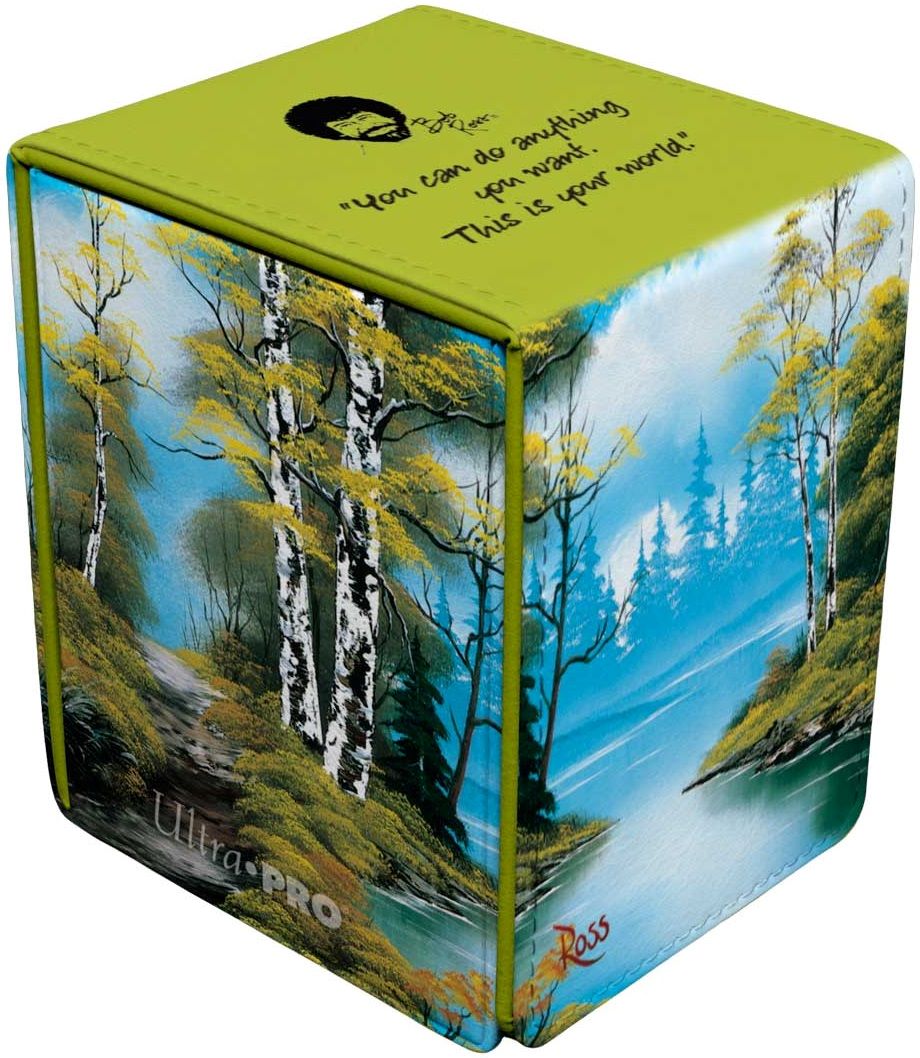 Ultra Pro: Alcove Flip Deck Box – Bob Ross Lakeside Path