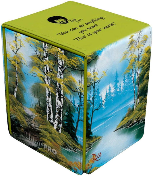 Ultra Pro: Alcove Flip Deck Box – Bob Ross Lakeside Path