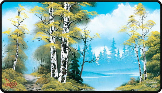 Ultra Pro: Stitched Playmat - Bob Ross Lakeside Path