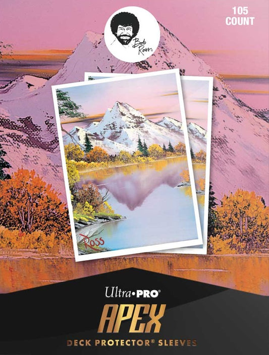 Ultra Pro: Apex Sleeves 105 Count – Bob Ross Mountain Lake