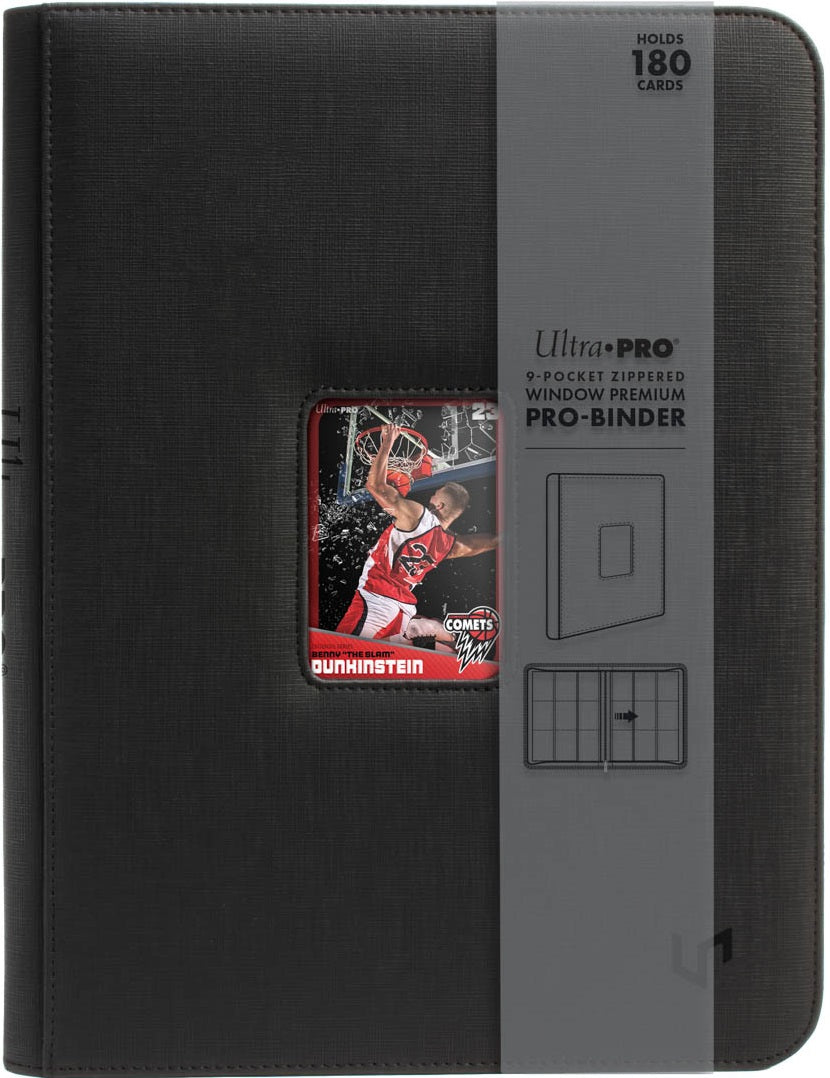 Ultra Pro: 9 Pocket Zippered Window PRO Binder