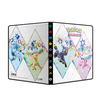 Pokémon: 4 Pocket Portfolio - Scarlet And Violet Prismatic Evolutions