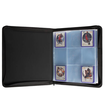 Ultra Pro: 9-Pocket TOPLOADER® Zippered Premium PRO-BINDER® - Black