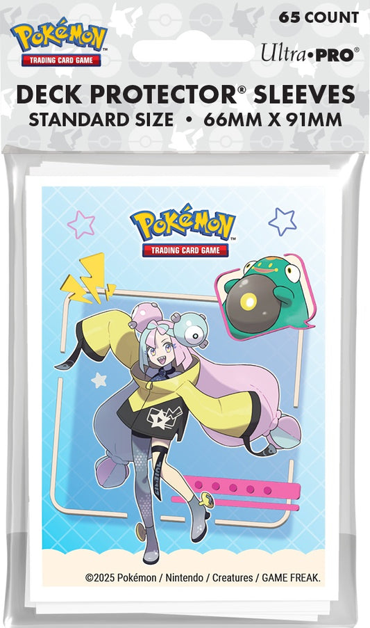 Pokémon: Standard Deck Protector Sleeves 65 Count - Iono & Bellibolt