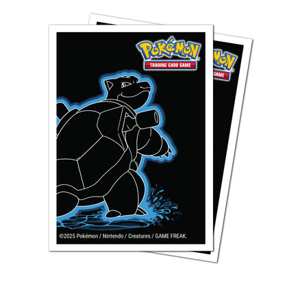 Pokémon: Apex Sleeves 105 Count - Neon Kanto Blastoise