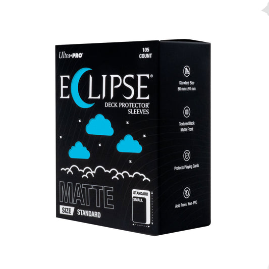 ECLIPSE® Matte Standard DECK PROTECTOR® Sleeves 105 Count: Sky Blue