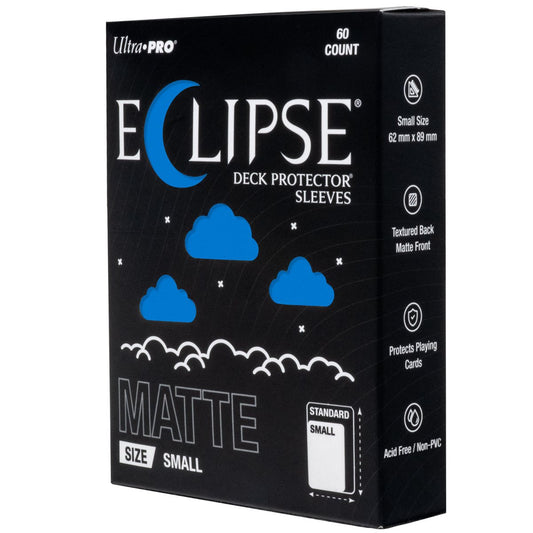 ECLIPSE® Matte Small DECK PROTECTOR® Sleeves: 60 Count - Pacific Blue