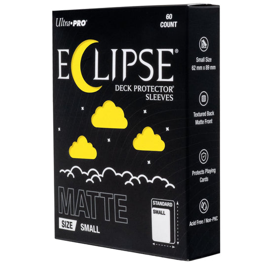 ECLIPSE® Matte Small DECK PROTECTOR® Sleeves: 60 Count - Lemon Yellow