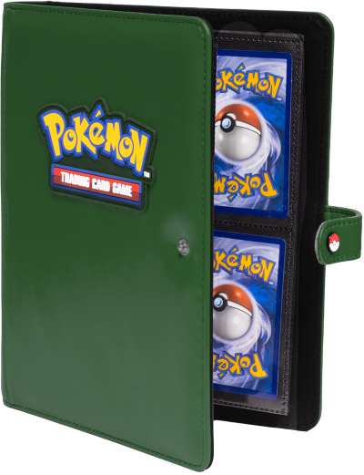 Pokémon: 4 Pocket Snap Binder - Green