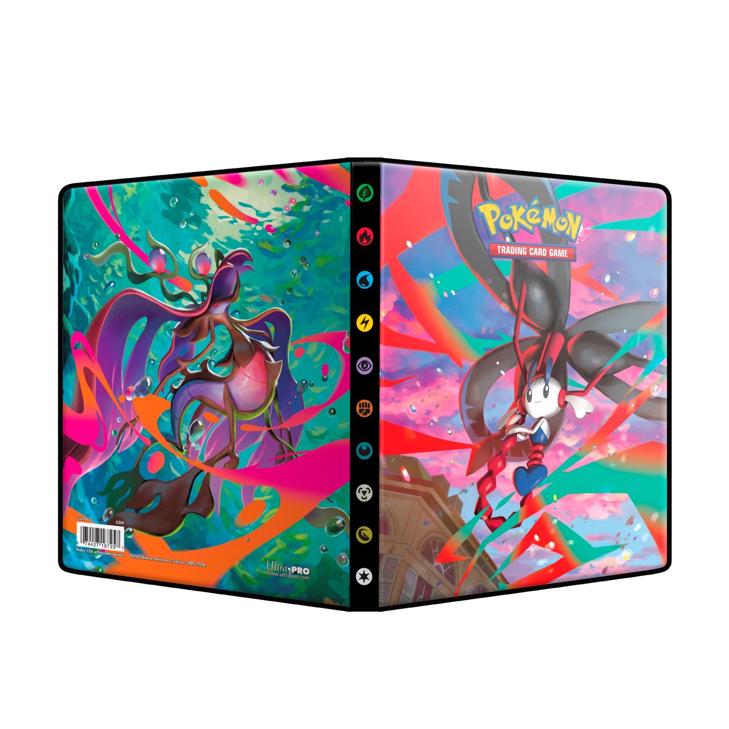 Pokémon: 4 Pocket Portfolio - Mega Evolution Chaos Rising