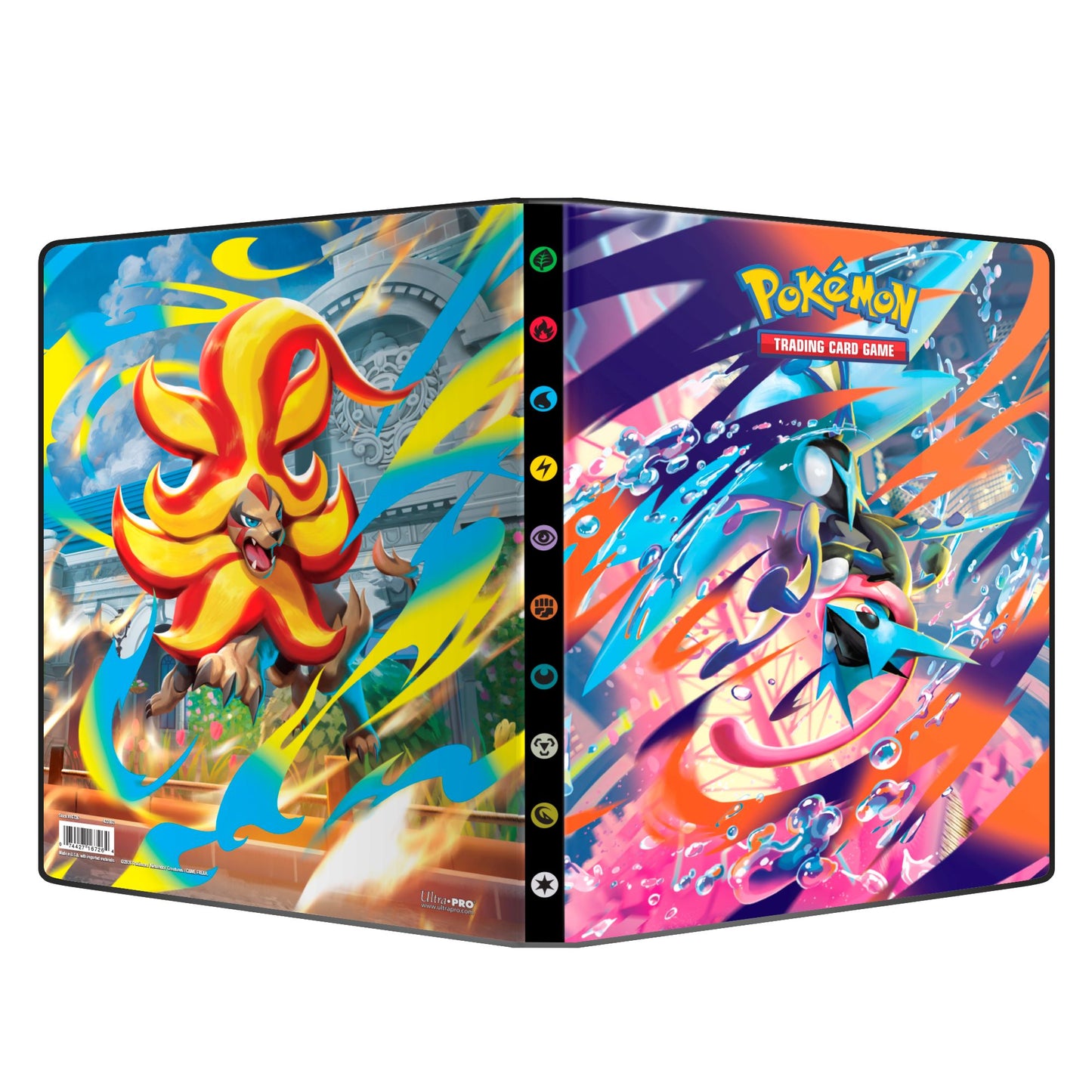 Pokémon: 9 Pocket Portfolio - Mega Evolution Chaos Rising