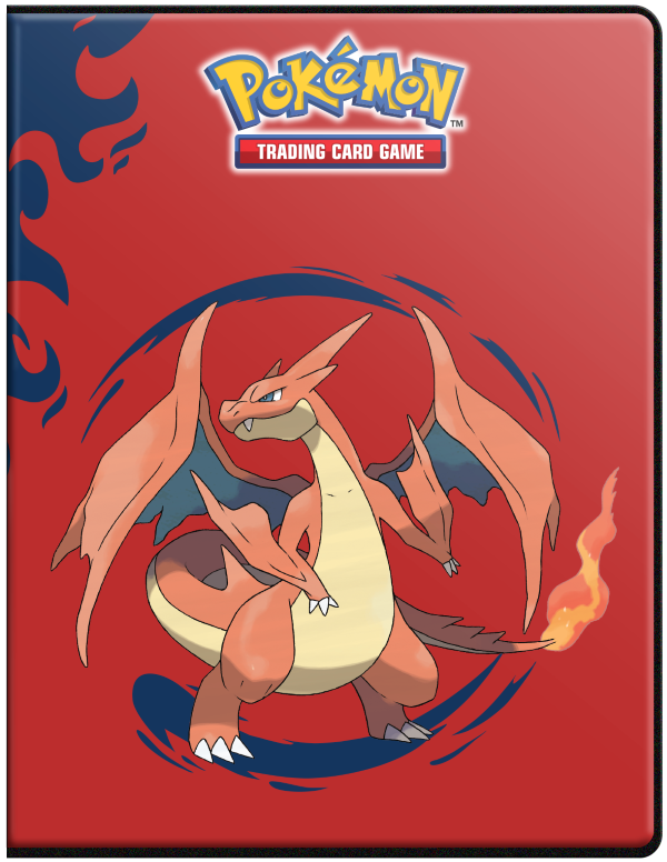 Pokémon: 9 Pocket Portfolio - Mega Charizard X & Mega Charizard Y