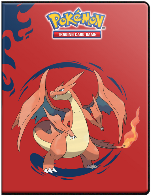 Pokémon: 9 Pocket Portfolio - Mega Charizard X & Mega Charizard Y