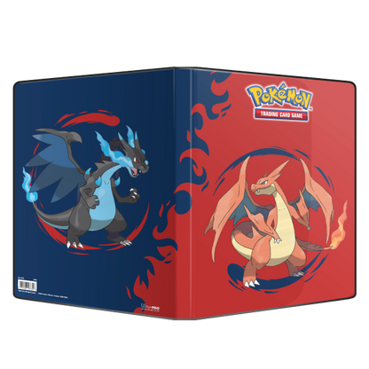 Pokémon: 9 Pocket Portfolio - Mega Charizard X & Mega Charizard Y