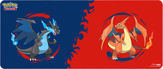 Pokémon: 6ft Playmat – Mega Charizard X & Mega Charizard Y