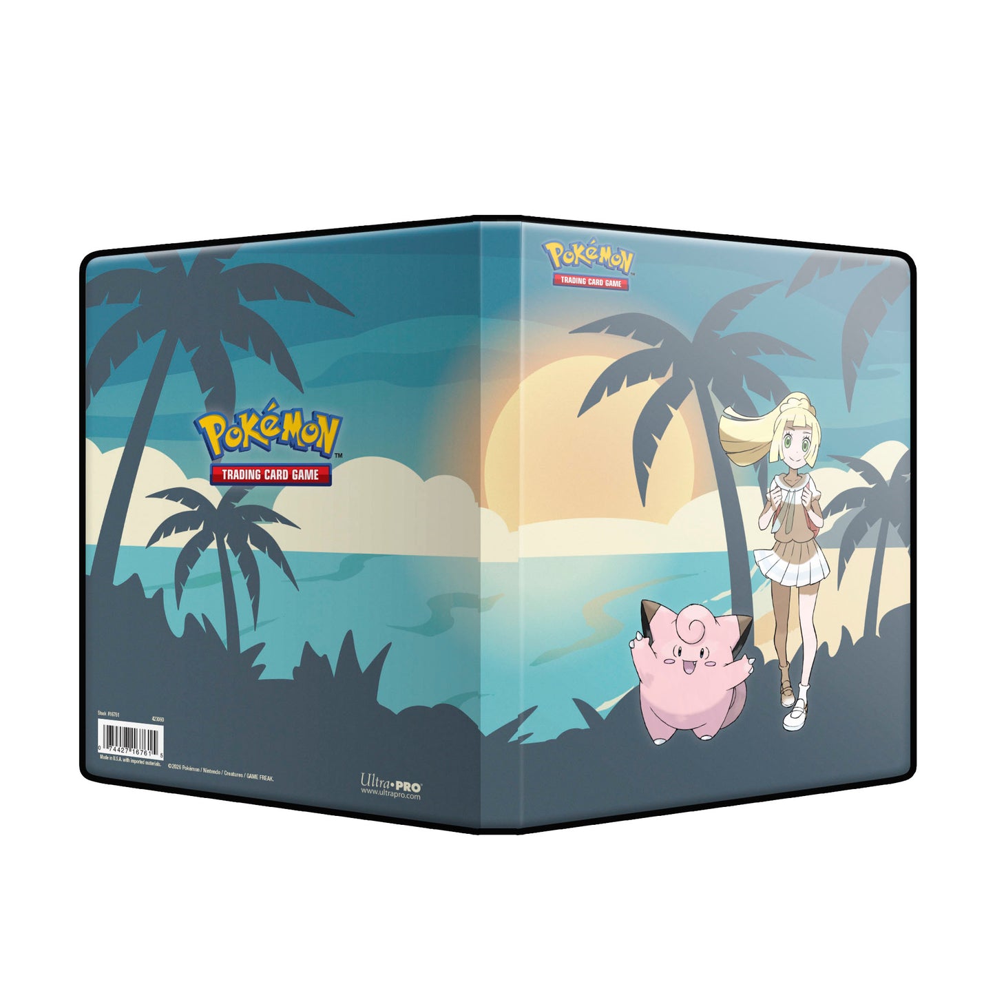 Pokémon: 4 Pocket Portfolio - Lillie & Clefairy