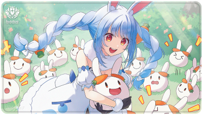 Hololive Official Card Game: Stitched Playmat - Usada Pekora