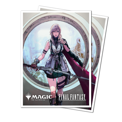 MTG Final Fantasy - APEX Deck Protector Sleeves 105 Count - Lightning, Army Of One