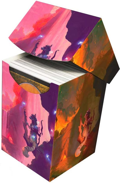 Bloomburrow: Deck Box 100+ – Lands Mountain (Summer)