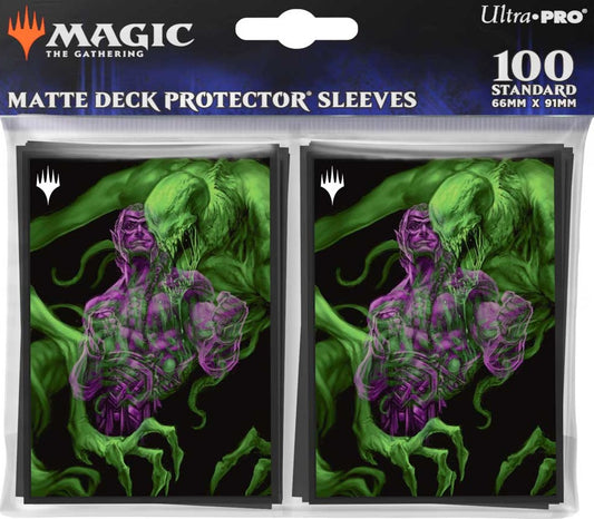 Duskmourn House Of Horror - Deck Protector Sleeves 100 Count - Tyvar, the Pummeler