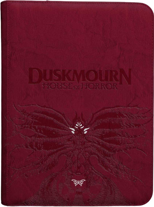 Duskmourn House Of Horror: Premium Zippered PRO Binder - 9 Pocket Set Symbol