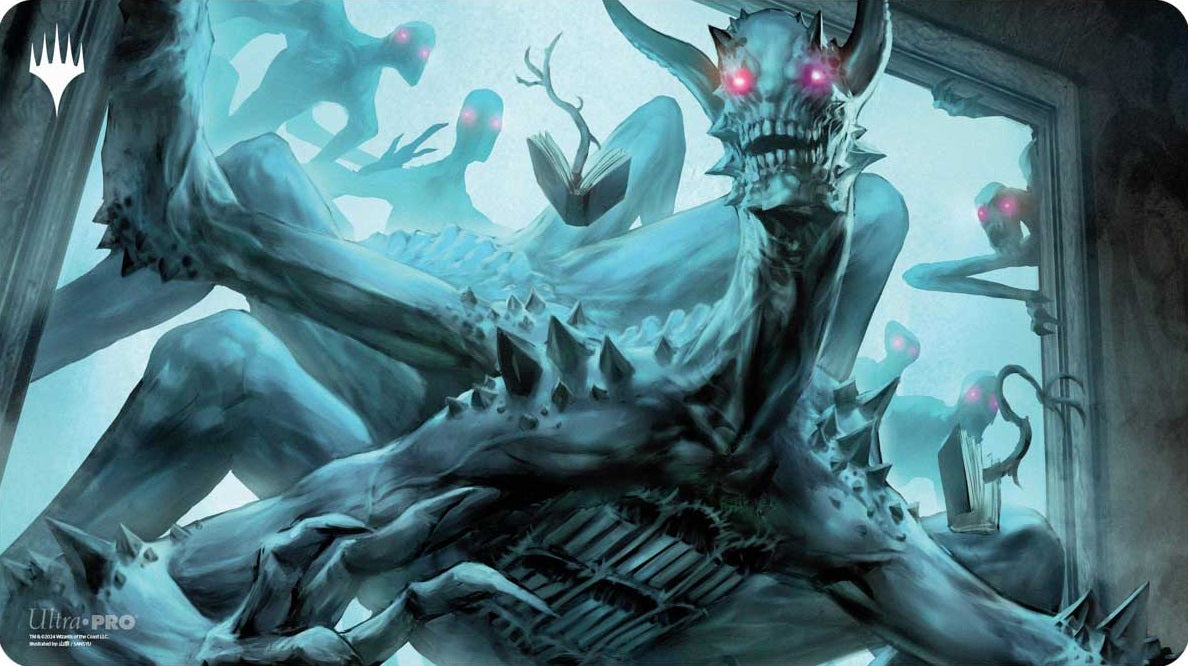 Duskmourn House Of Horror: Playmat – Overlord Of The Floodpits