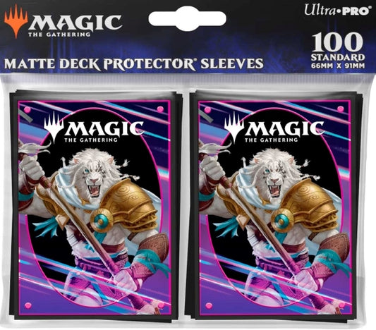 MTG Foundations - Deck Protector Sleeves 100 Count - Ajani