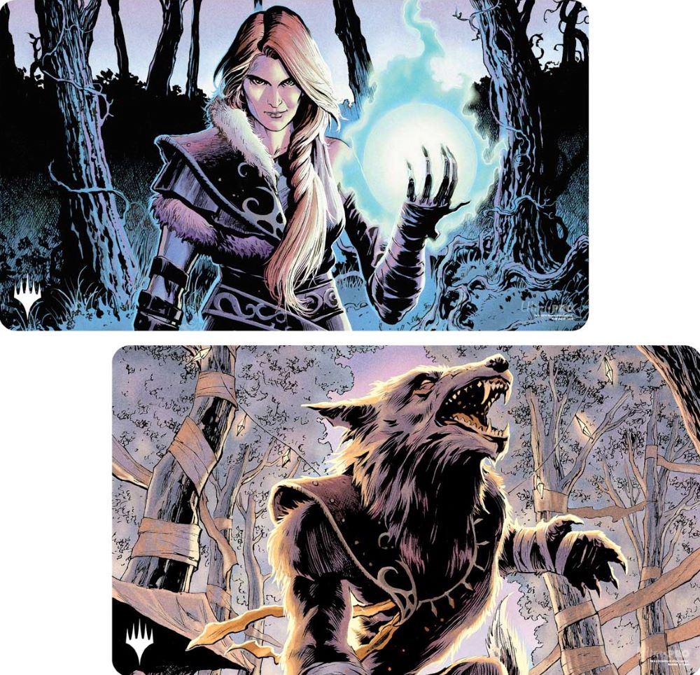 MTG Innistrad Remastered: Double Sided Playmat – Arlinn Kord / Arlinn, Embraced By The Moon
