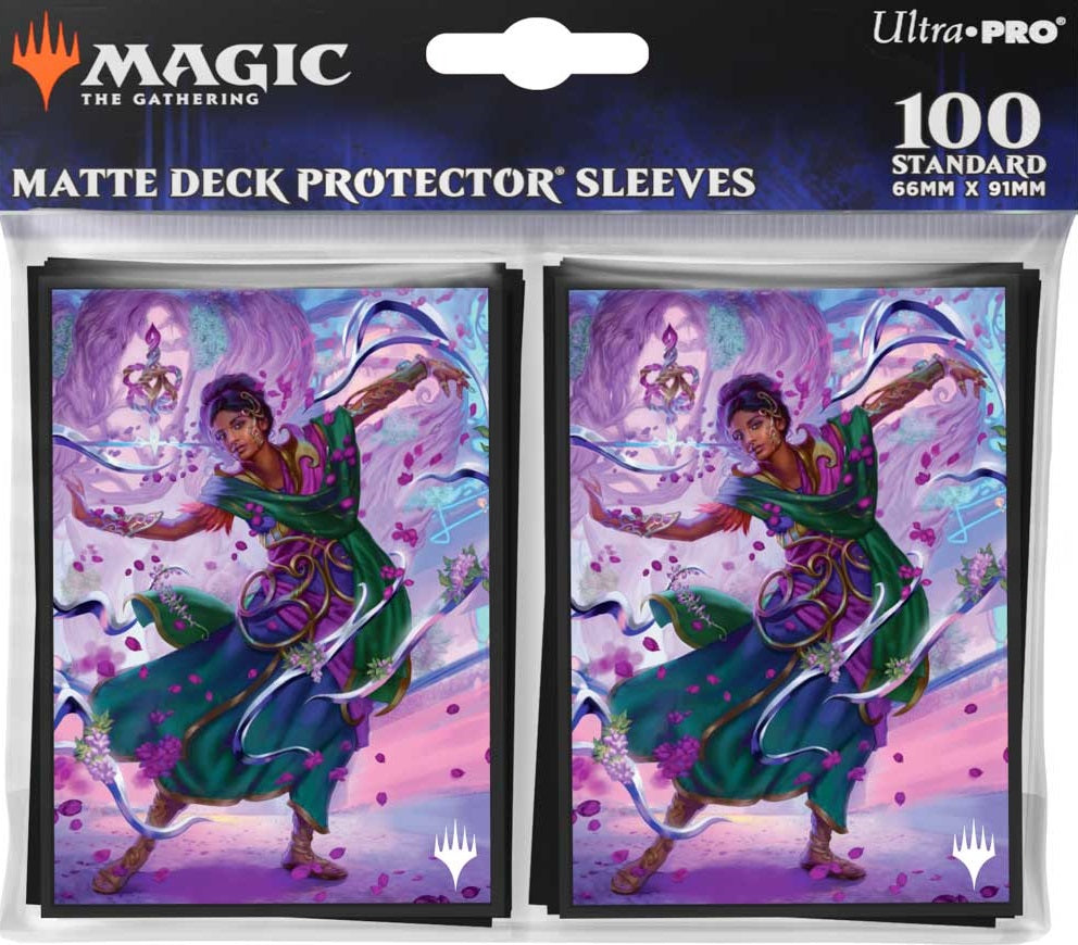 MTG Aetherdrift - Deck Protector Sleeves 100 Count - Commander A