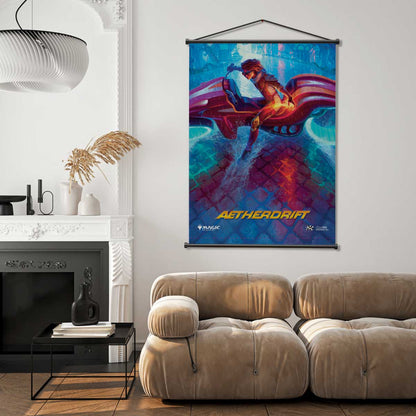 MTG Aetherdrift: Wall Scroll - Chandra