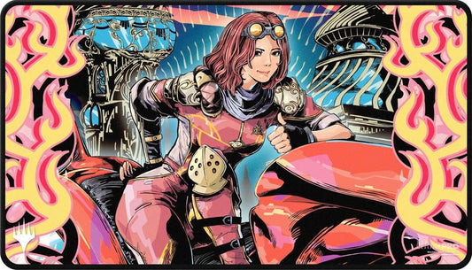 MTG Aetherdrift: Enhanced Playmat - Chandra, Spark Hunter