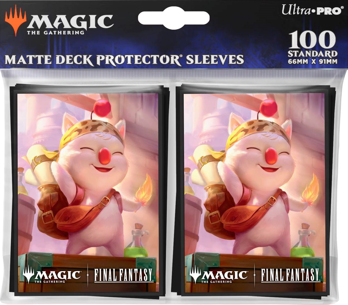 MTG Final Fantasy - Deck Protector Sleeves 100 Count - Stiltzkin, Moogle Merchant