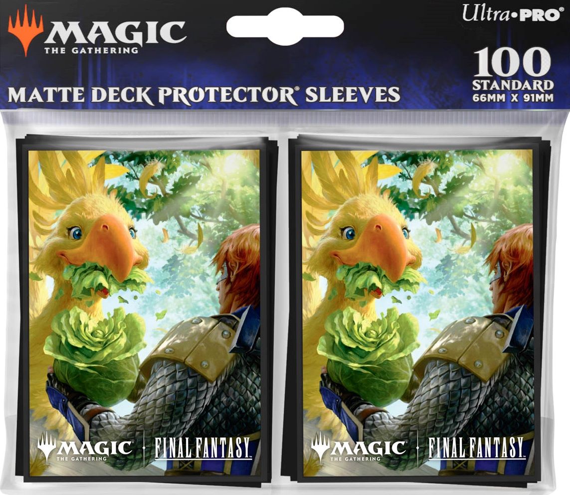MTG Final Fantasy - Deck Protector Sleeves 100 Count - Gysahl Greens
