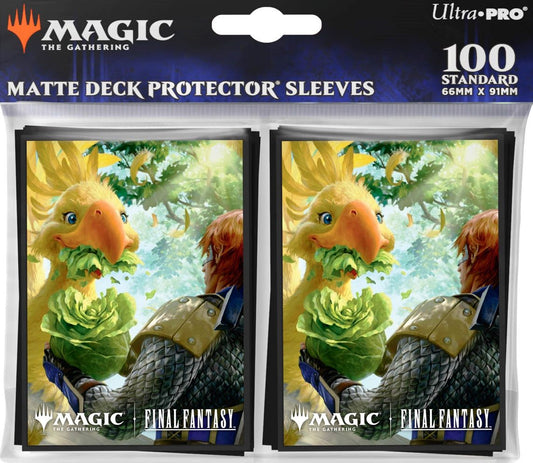MTG Final Fantasy - Deck Protector Sleeves 100 Count - Gysahl Greens