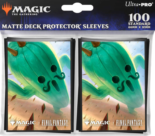 MTG Final Fantasy - Deck Protector Sleeves 100 Count - Jumbo Cactuar
