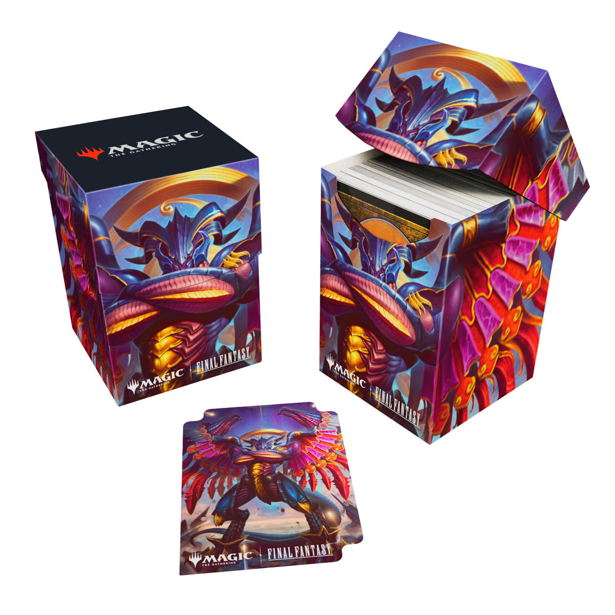 MTG Final Fantasy - 100+ Deck Box - Summon Bahamut