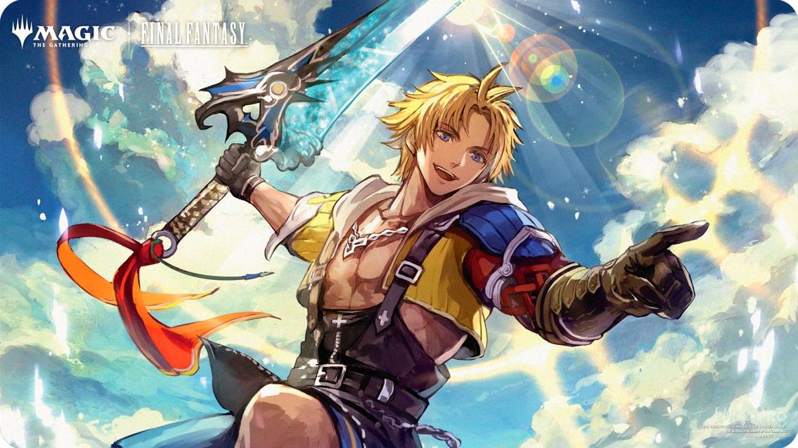 MTG Final Fantasy: Playmat - Tidus, Yuna's Guardian