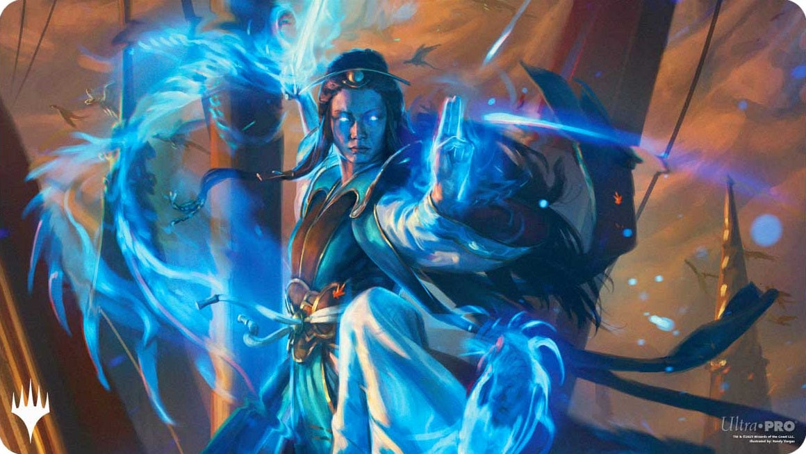 MTG Tarkir Dragonstorm: Playmat - Narset, Jeskai Waymaster