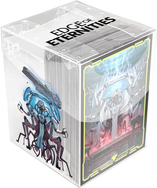 MTG Edge Of Eternities - 100+ Deck Box + 100 Sleeves - Counter Intelligence