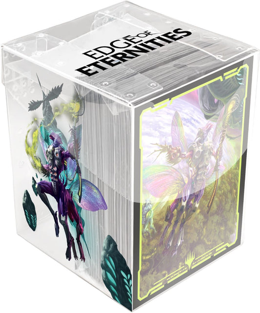 MTG Edge Of Eternities - 100+ Deck Box + 100 Sleeves - World Shaper
