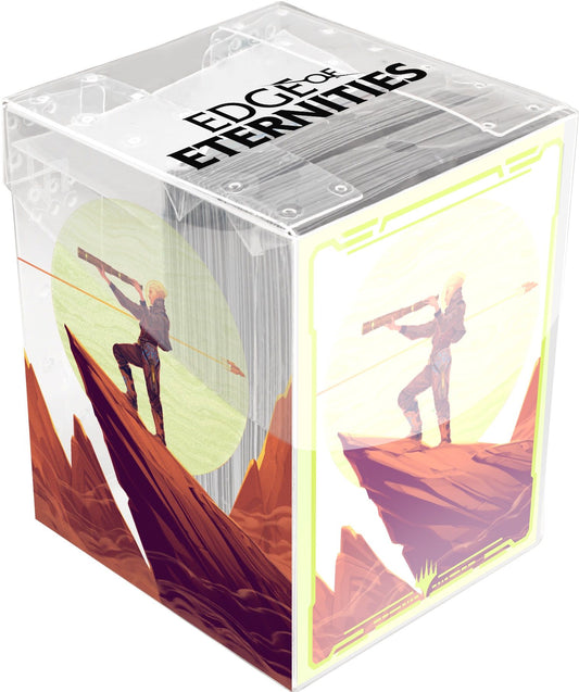 MTG Edge Of Eternities - 100+ Deck Box + 100 Sleeves - Sami, Wildcat Captain
