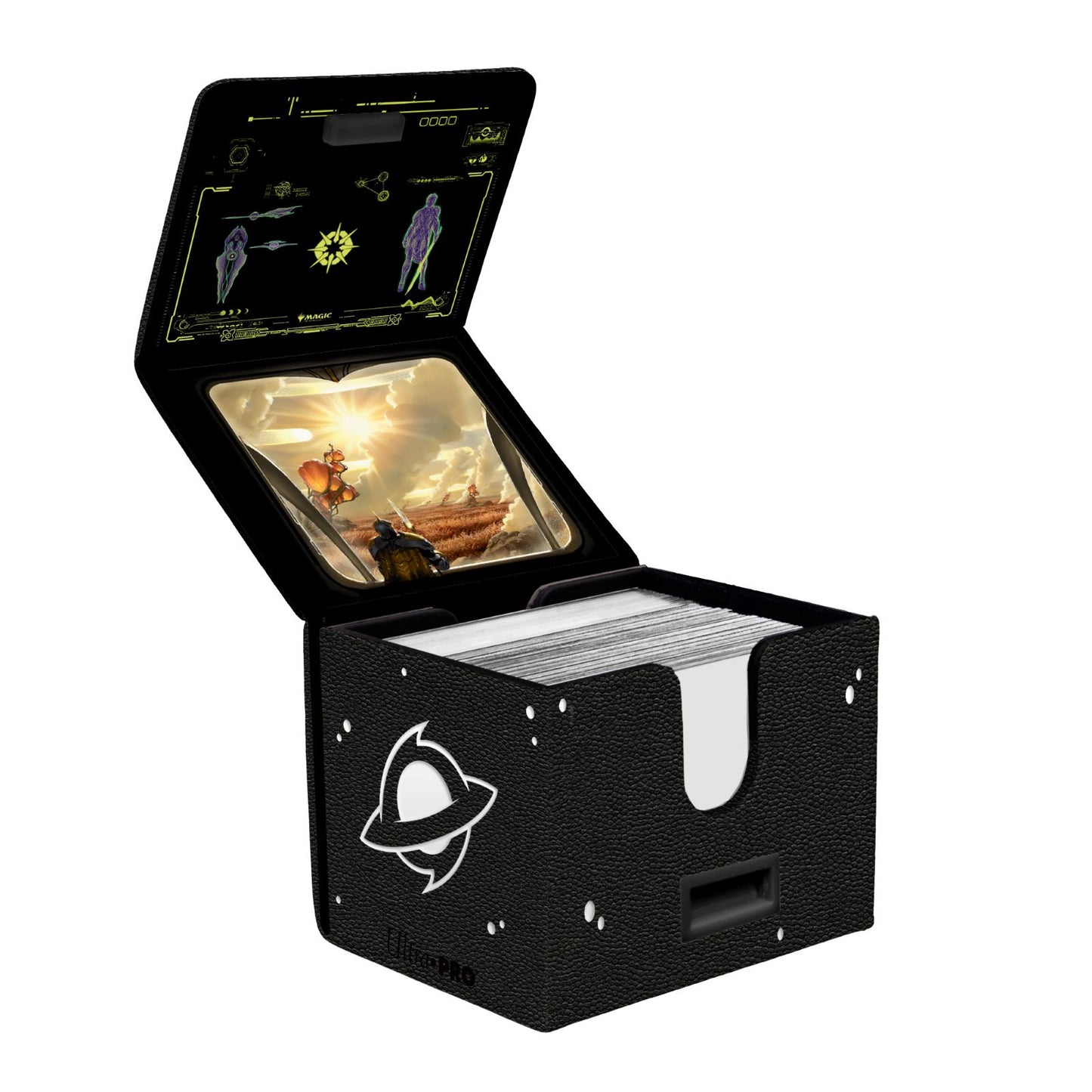 MTG Edge Of Eternities: Alcove Edge Deck Box – Adagia, Windswept Bastion