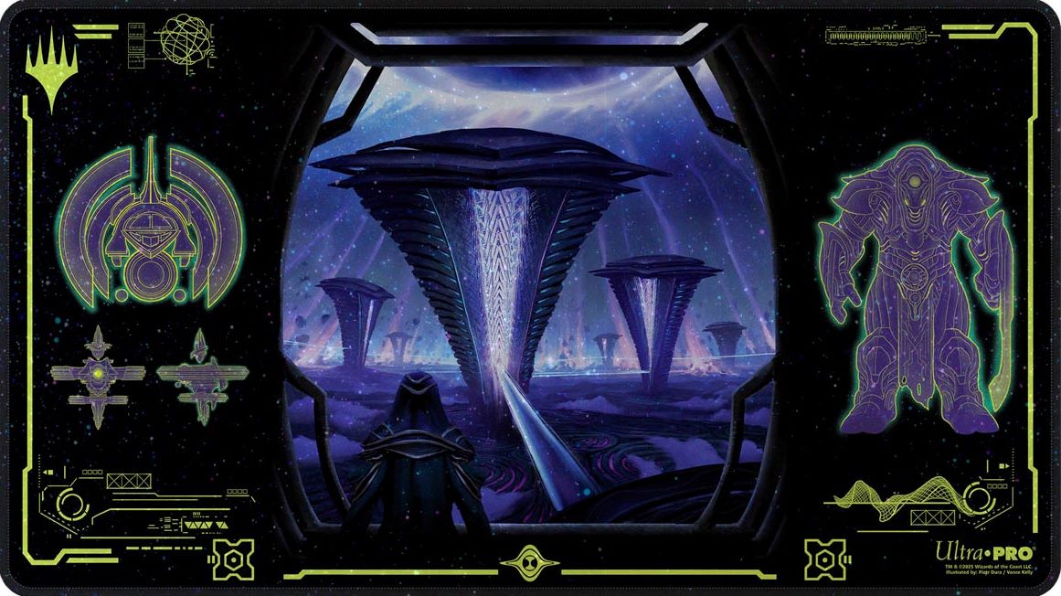 MTG Edge Of Eternities : Holofoil Playmat - Susur Secundi, Void Altar