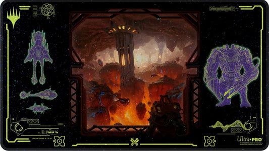 MTG Edge Of Eternities : Holofoil Playmat - Kavaron, Memorial World