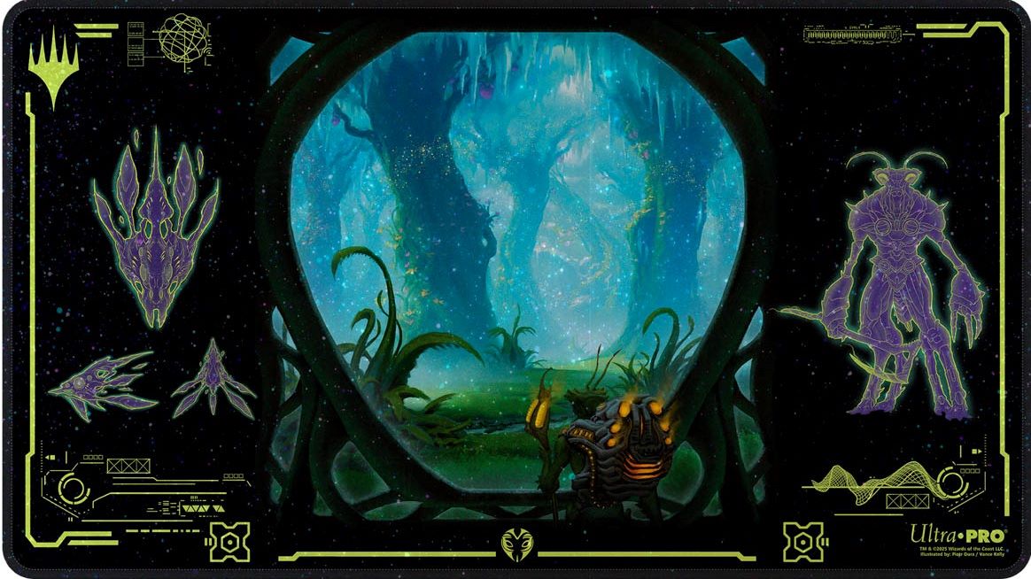 MTG Edge Of Eternities : Holofoil Playmat - Evendo, Waking Haven